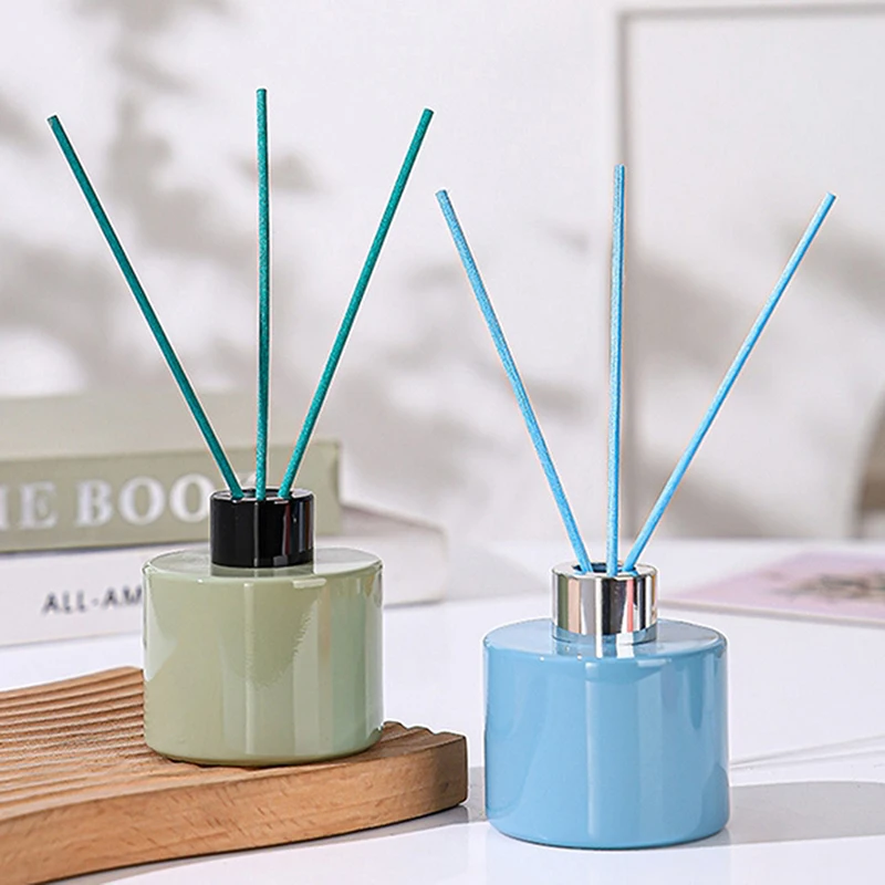 150 ml leere Aromatherapie-Glasflasche – Rattan-Duftdiffusor für den Innenraum des Autos, Duftdiffusor für Fahrzeugdekoration – Detail 9