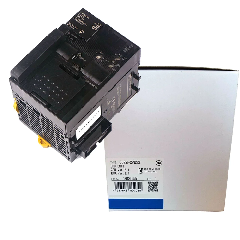

1PCS CJ2M-CPU33 CJ2M CPU33 CJ2M/CPU33 PLC Processors New In Box