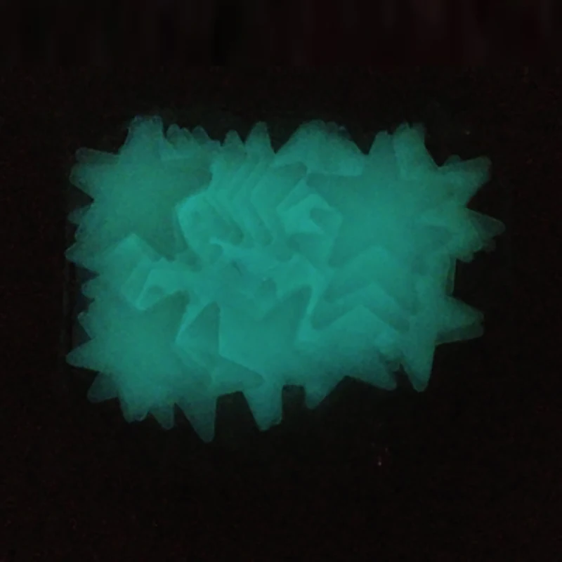 PVC Stars Glow Stickers Luminous In Dark Night Fluorescent Wall Art Decals For Kids Room Ceiling Home Festival Party Decoration 5 PVC Stars Glow Stickers Luminous In Dark Night Fluorescent Wall Art Decals For Kids Room Ceiling Home Festival Party Decoration 5