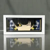 Anime Light Box Blue Lock Yoichi Isagi for Bedroom Decor Lightbox Paper Cut Birthday Gift Blue Lock Meguru Bachira Table Lamps 3