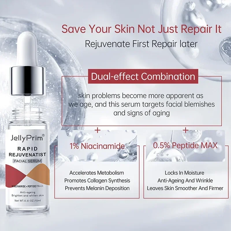 

Pore Shrinking Face Serum Remove Dark Spots Face Whitening For Glowing Hyaluronic Acid Collagen Essece Lightening Skin Care