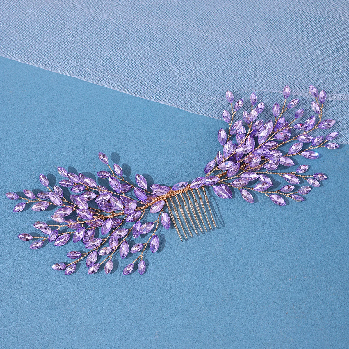 Luxury Crystal Hair Comb Headband Tiara for Women Bride Rhinestone Bridal Wedding Hair Accessories Jewelry Comb Headband Tiara hair comb jewelry set hair accessory bridal headwear