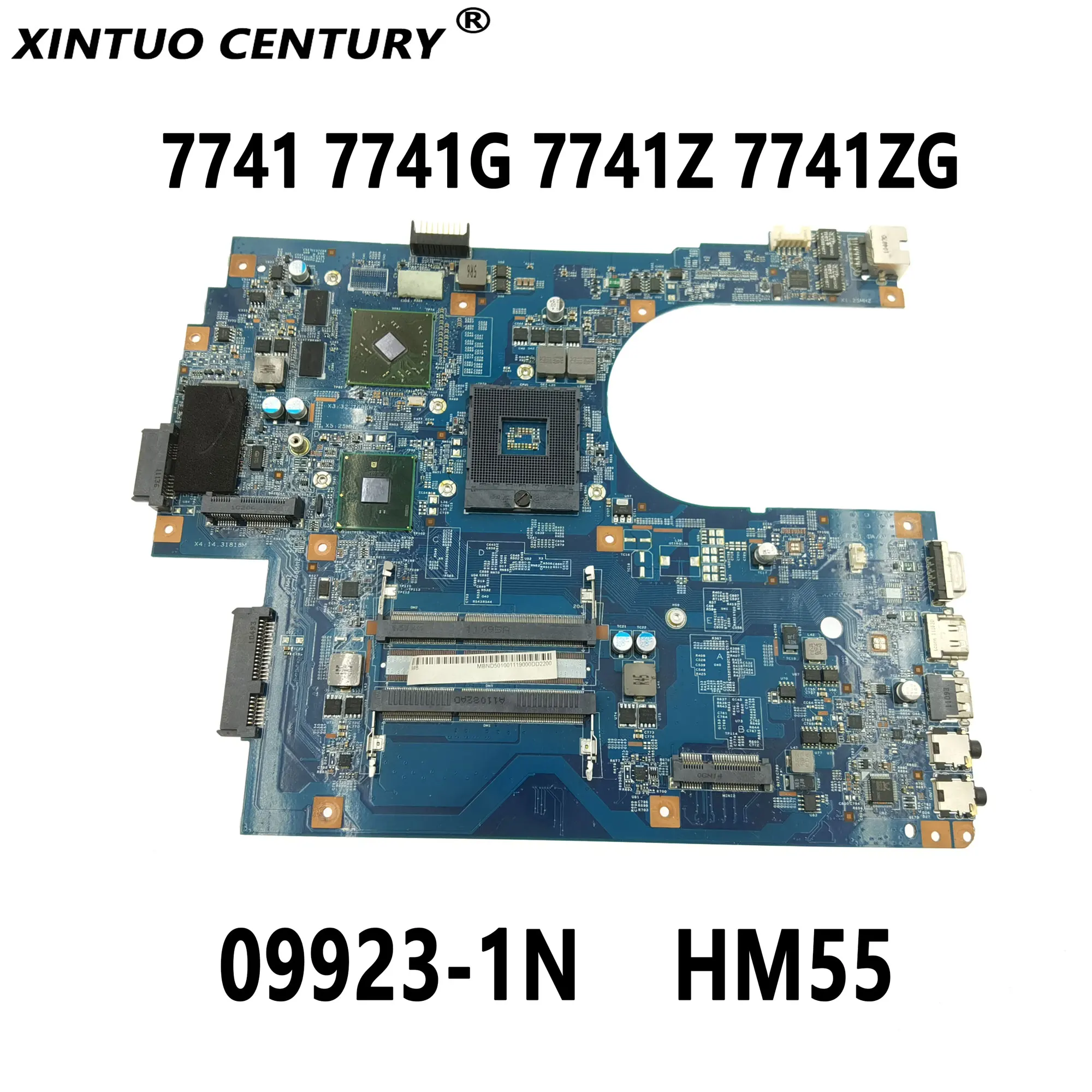

Материнская плата MBN9Q01001 для Acer aspire 7741 7741G 7741Z 7741ZG 09923-1N 488.4hn01. 01N CPU HM55 HD5470 DDR3 100% протестирована