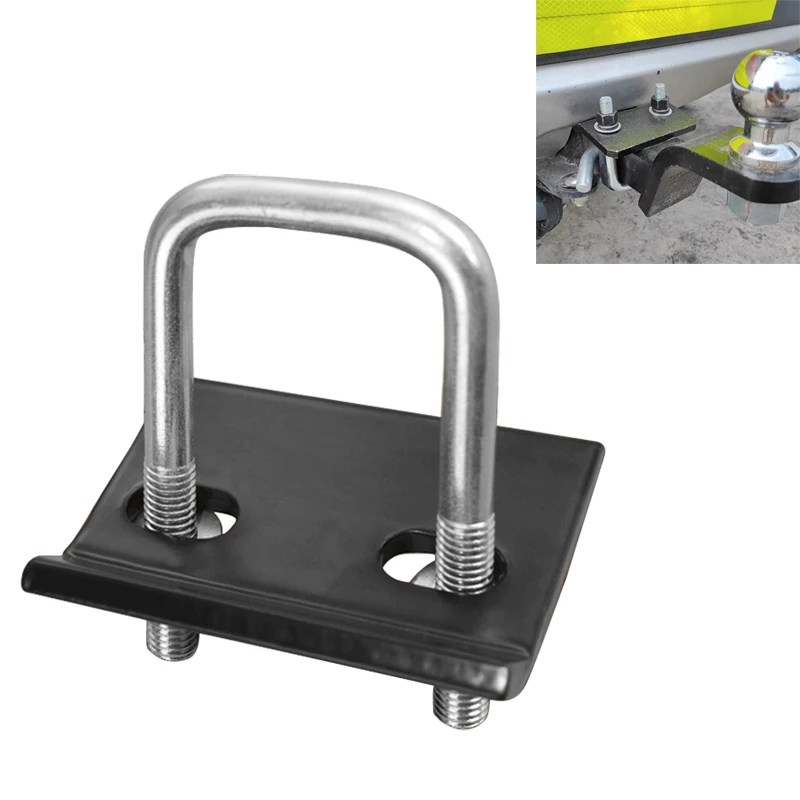 Heavy Duty Hitch Tightener For 1.25 & 2 Inch Tow Trailer Hitches U Bolt Ball Mount Stabilizer Wobble Carrier Anti-Rattle Clamp