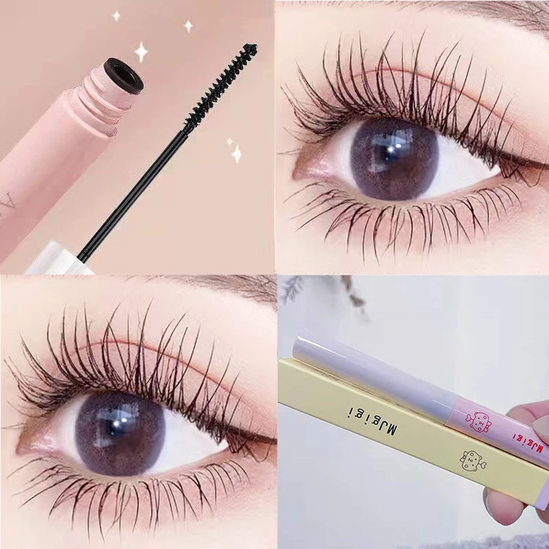 1 Pcs Curling Mascara Eyes Makeup Ultrafine Small Brush Head Lengthen