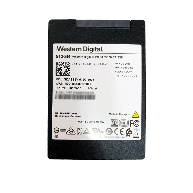 θ   SSD 512GB 256GB 2.5  ָ Ʈ SATA 3.0 6 GB/s ϵ ̺ 3D NAND SA530 PC ǻ 