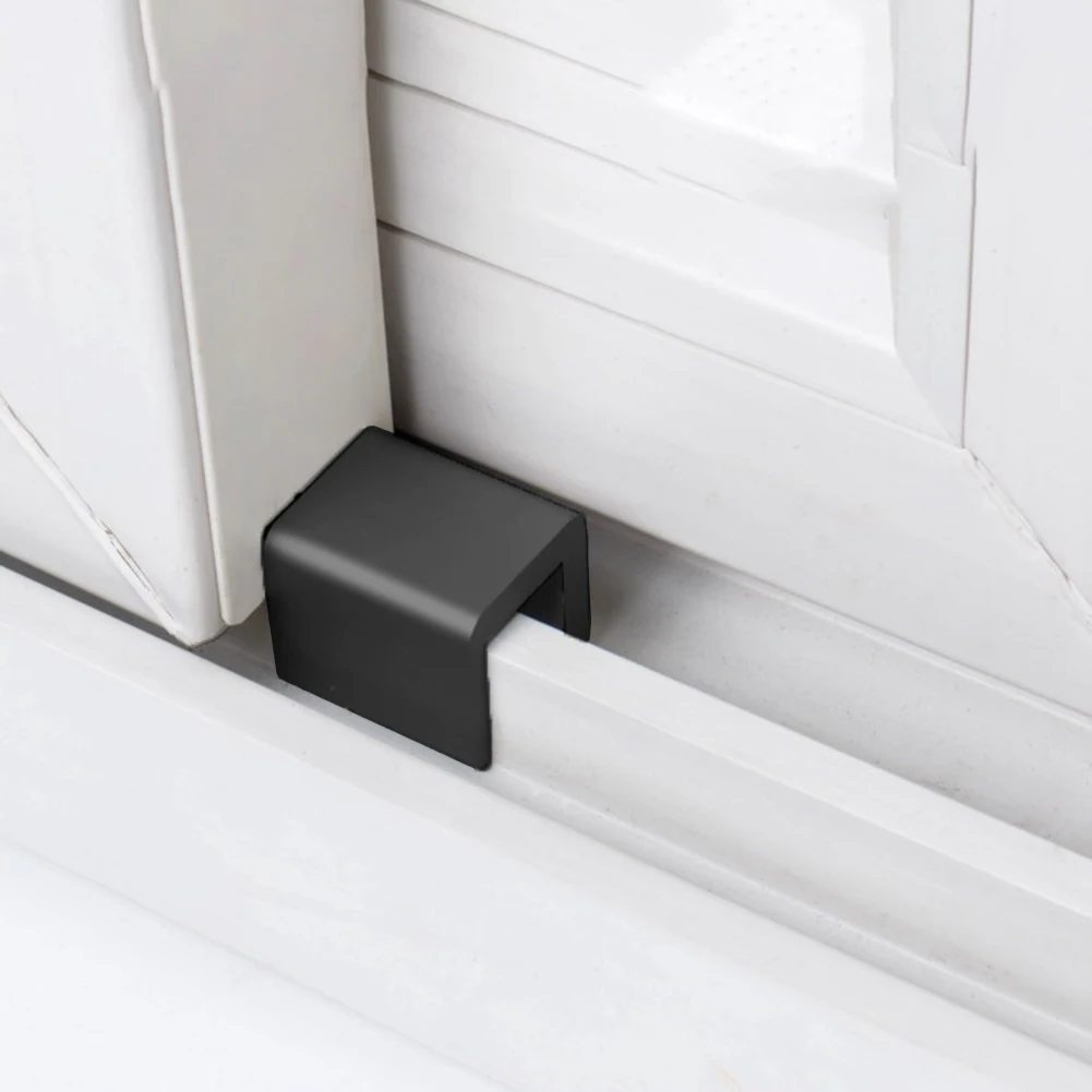 1-10PCS Security Window Door Lock Window Limit Stop Locks with Key Wrench Aluminium Alloy Door Limiter Lock Kids Guards