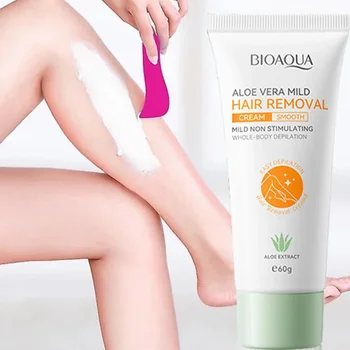 Heallor Painless Hair Removal Underarm Private Facial Body Leg Hair Remove Cream Skin Care Powerful Beauty Hair Removal For Men - Thumbnail 2