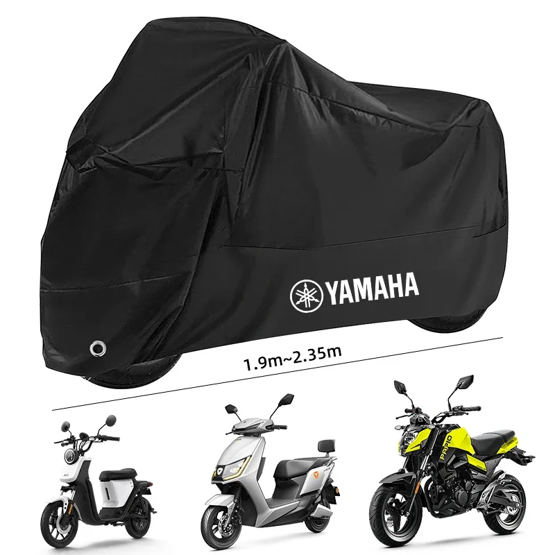 All-Season Waterproof Dustproof UV Protective Motorcycle Cover for Outdoor and Indoor Use