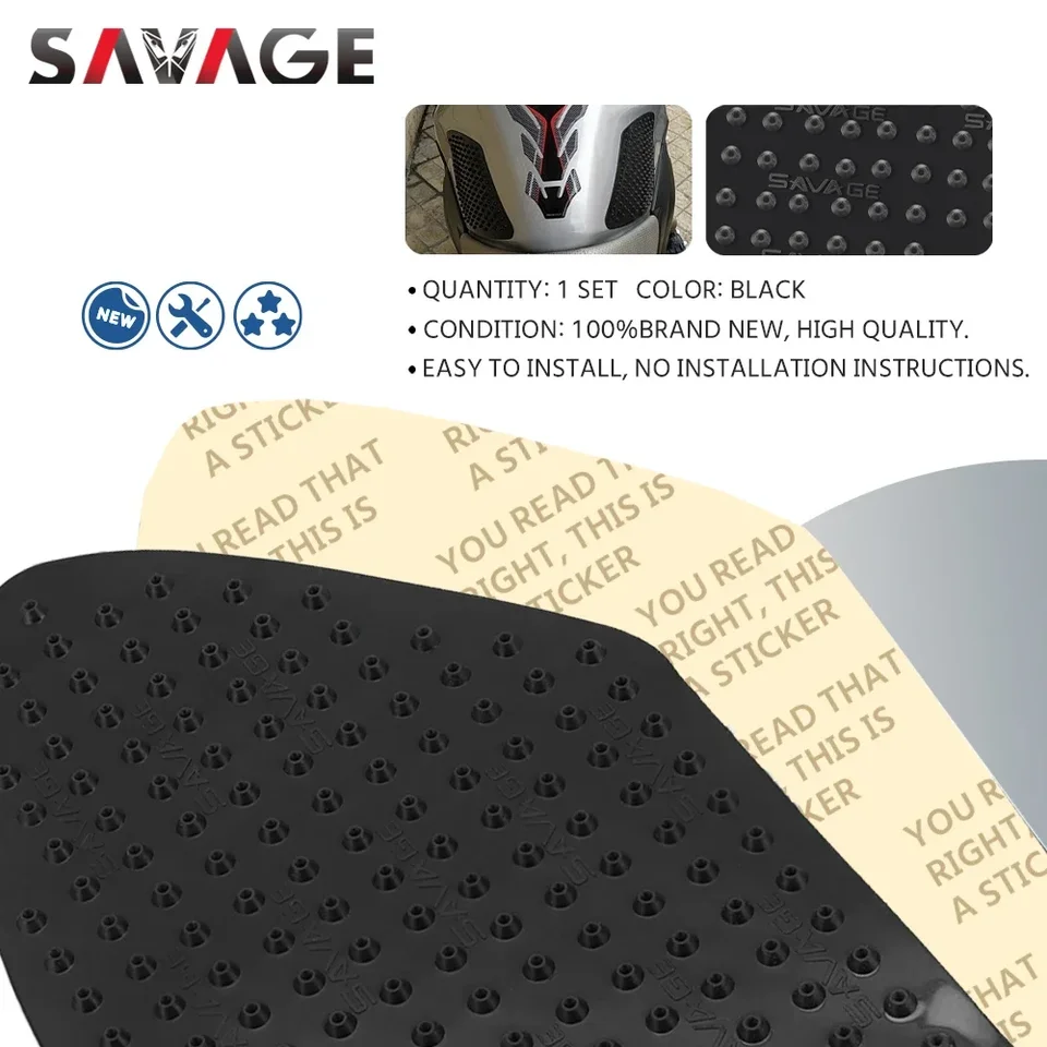 GSXR1300 Gas Tank Protector Decal Tank Pad Sticker For Suzuki Hayabusa GSXR1300 1999-2018 - Anti Slip Knee Grip Protector Decal Tank Sticker Decal