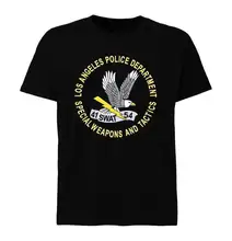 

Los Angeles Police Department SWAT Logo Printed T-Shirt. Summer Cotton Short Sleeve O-Neck Mens T Shirt New S-3XL