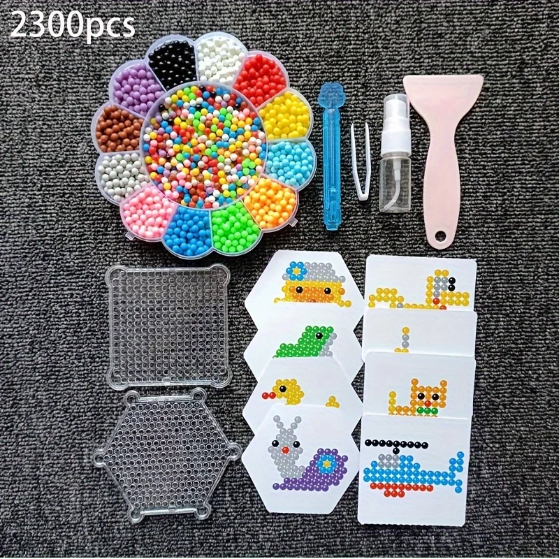 5MM Water Spray Beads Kit Creativity Fusible Beads For Jewelry Making DIY Special Decorations Handmade Craft 6