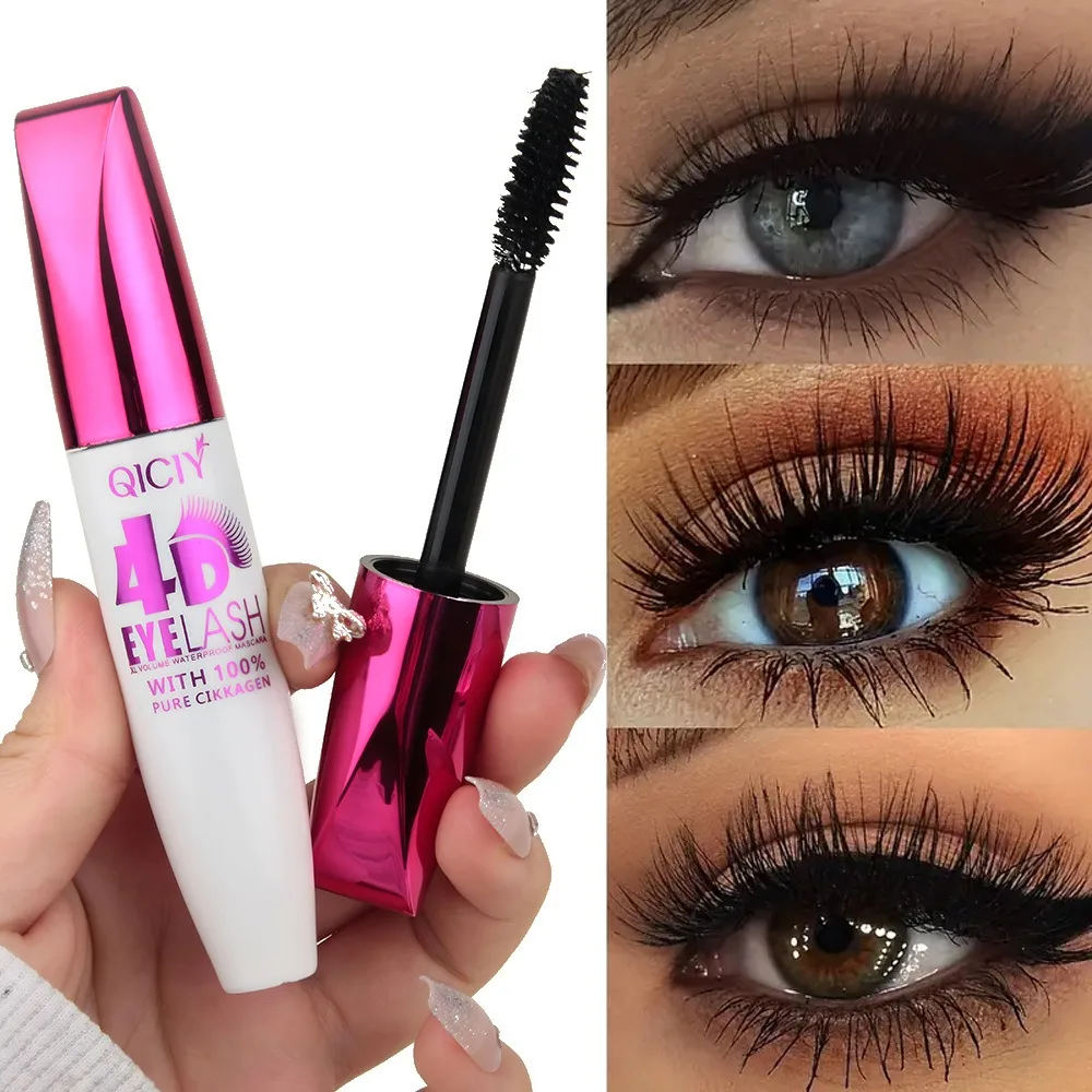 Mascara 4d waterproof per ciglia nere lunghe in fibra di seta_voghion.com