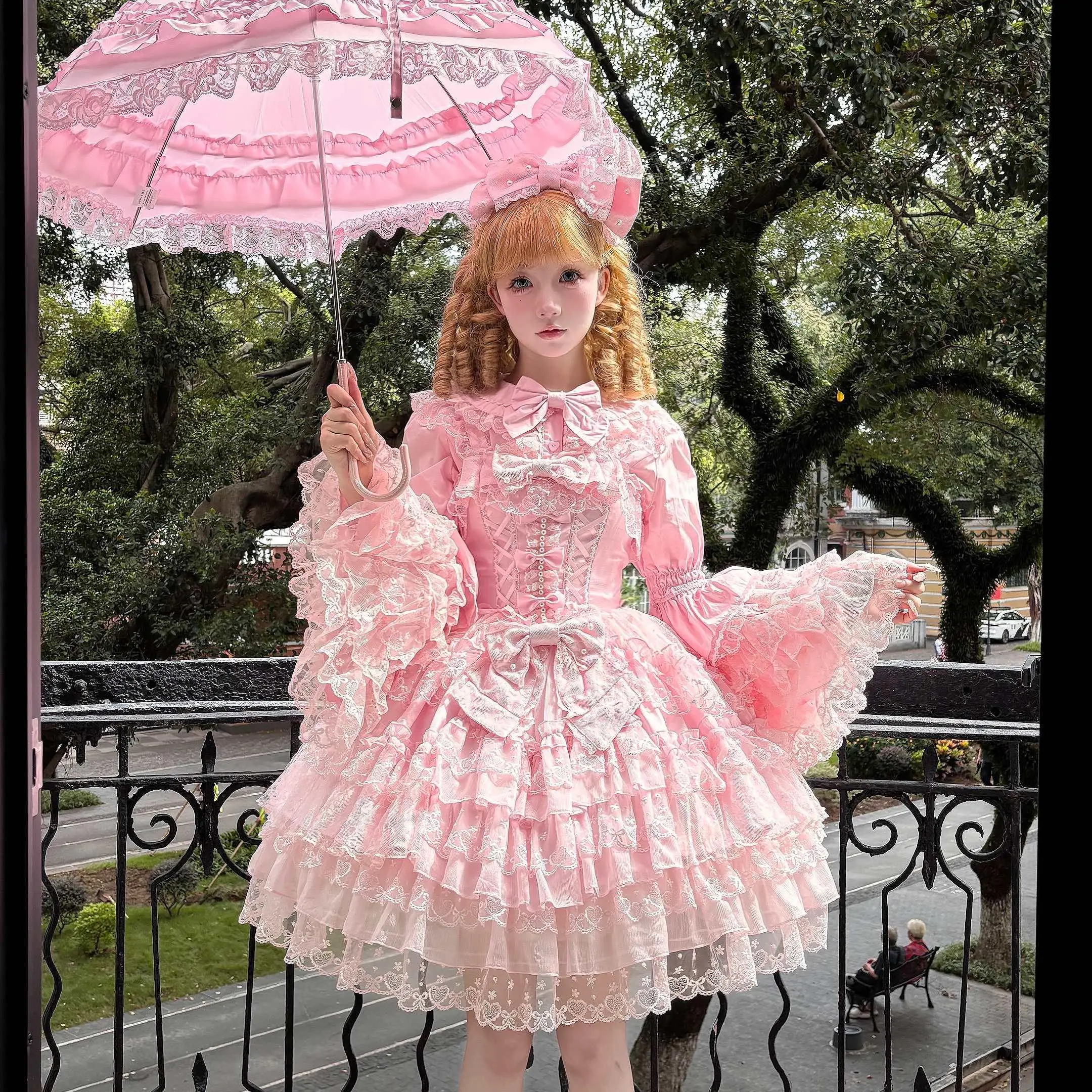 Harajuku Original Design Lolita Dress Jsk Camisole Daily Suit Tea Party Princess Birthday Party Sweet Girl Set Gift For Friends lolita dress,lolita suspender dress,lolita cosplay costumes,dress two piece sets