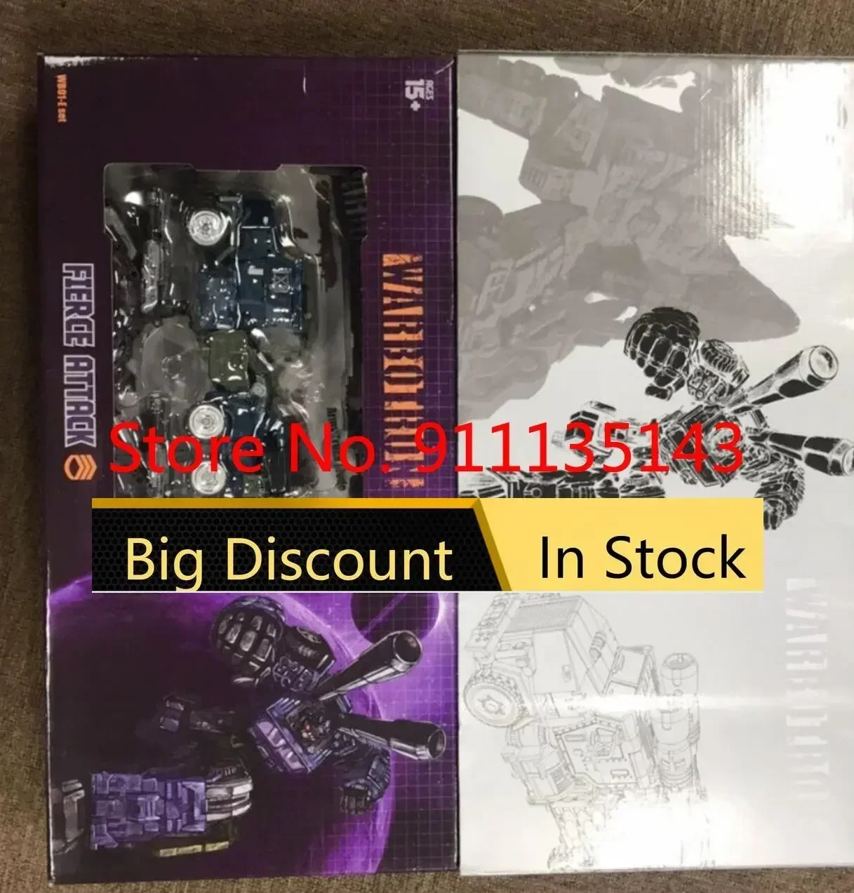 

Warbotron Wb01-e Fierce Attack Bruticus Onslaught