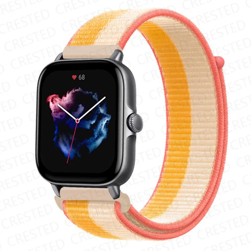 Nylon Sport Watch Band Bracelet - 20mm/22mm Adjustable Strap