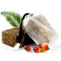 Savon noir africain nettoyage en profondeur exfoliant visage hydratant peau lissant visage corps savon savon nourrissant et revitalisant 3