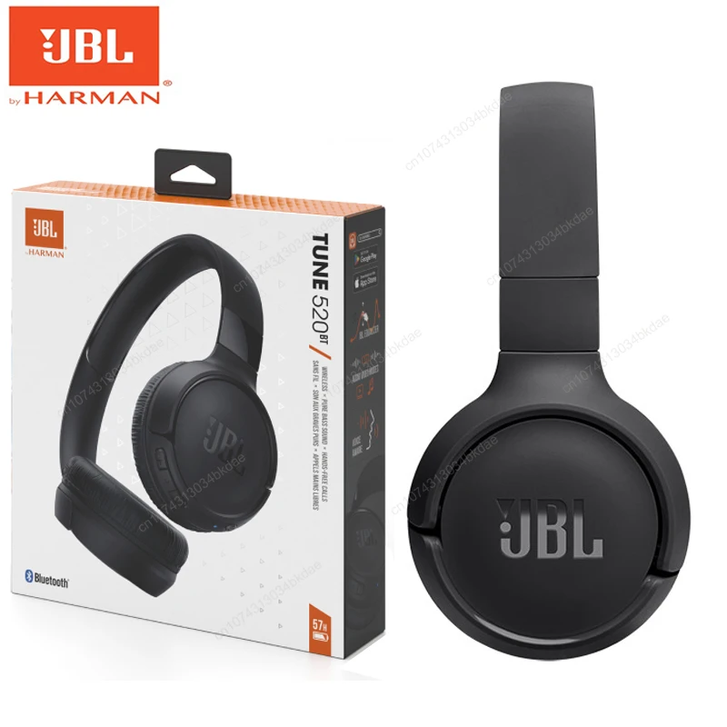 Prelude Gå op og ned Beskæftiget JBL T520BT On-Ear Headphones Bluetooth 5.3 Technology and Up To 57 Hours Of  Batterylife Foldable Sports Pure Deep Bass Headset - AliExpress