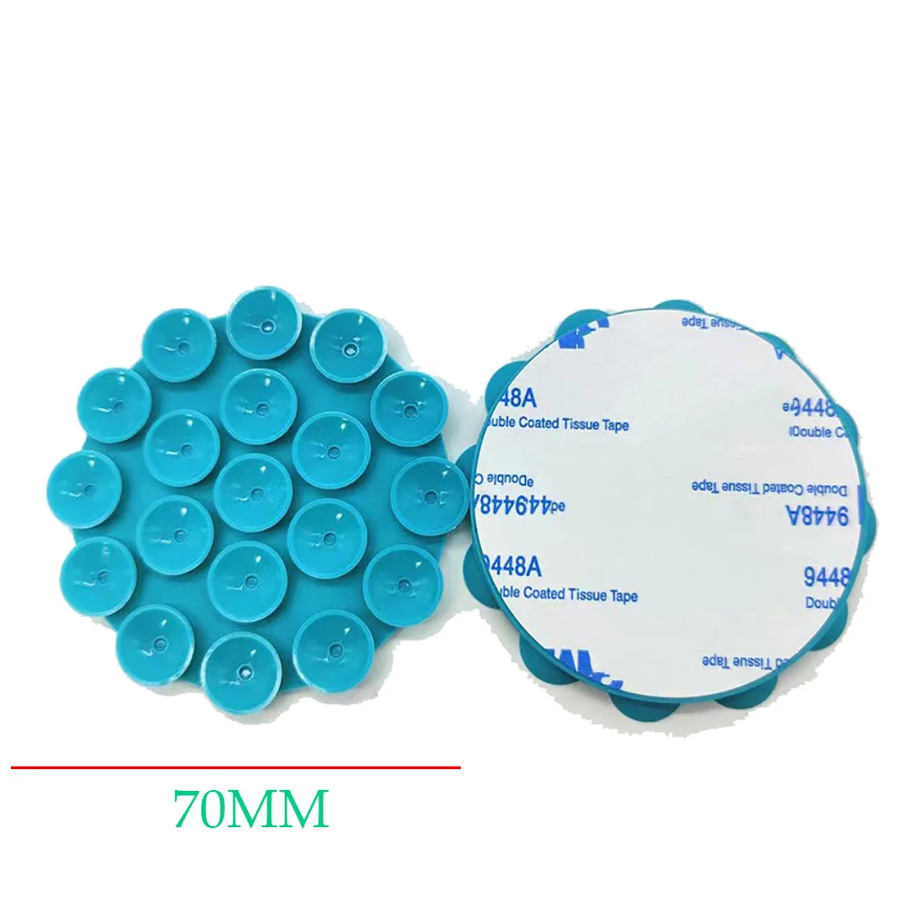 2PCS Portable Silicone Suction Cup Phone Mount Mini Suction Sticker Mount Car Navigation Bracket Universal Mobile Phones Stand