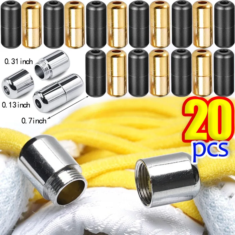 Shoelace Buckles Semicircle Connector Quick Shoestring No Tie Button Adult Kids Sneaker Capsule Metal Lock Lazy Shoe Decorations