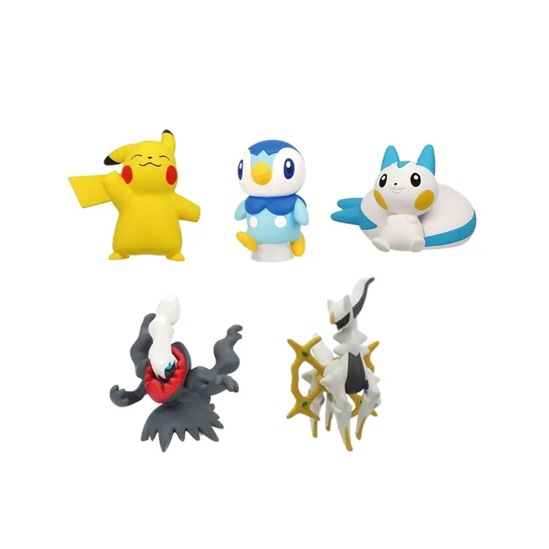 Tomy Twisted Egg Pokemon Piplup Arceus Pikachu Figura Decorazione Bambola Periferica Anime