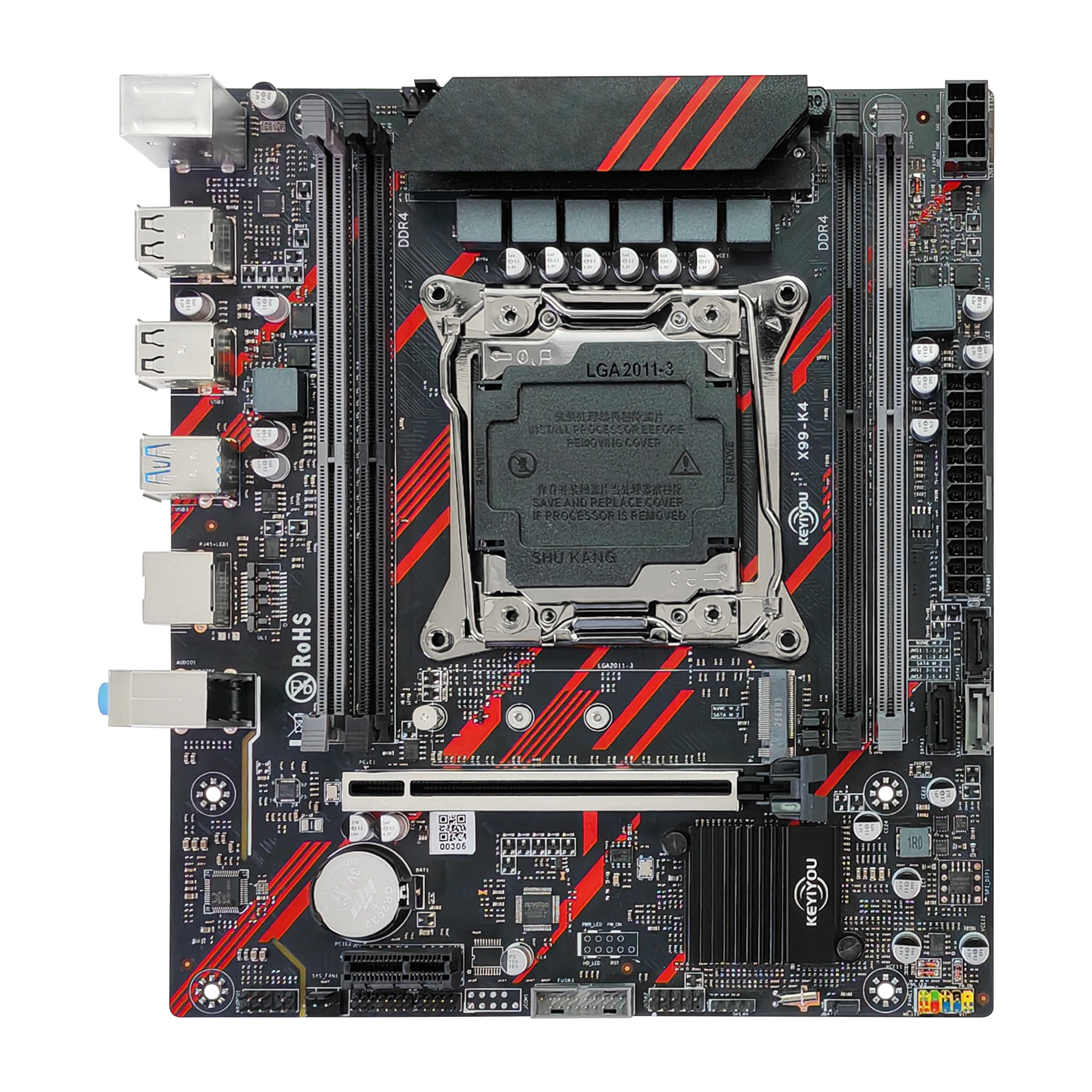 CPU マザーボード セット Xeon E5-2630v4 RAM128G X99 Gaming Motherboard Kit with Intel Xeon E5 2630 V4 DDR4