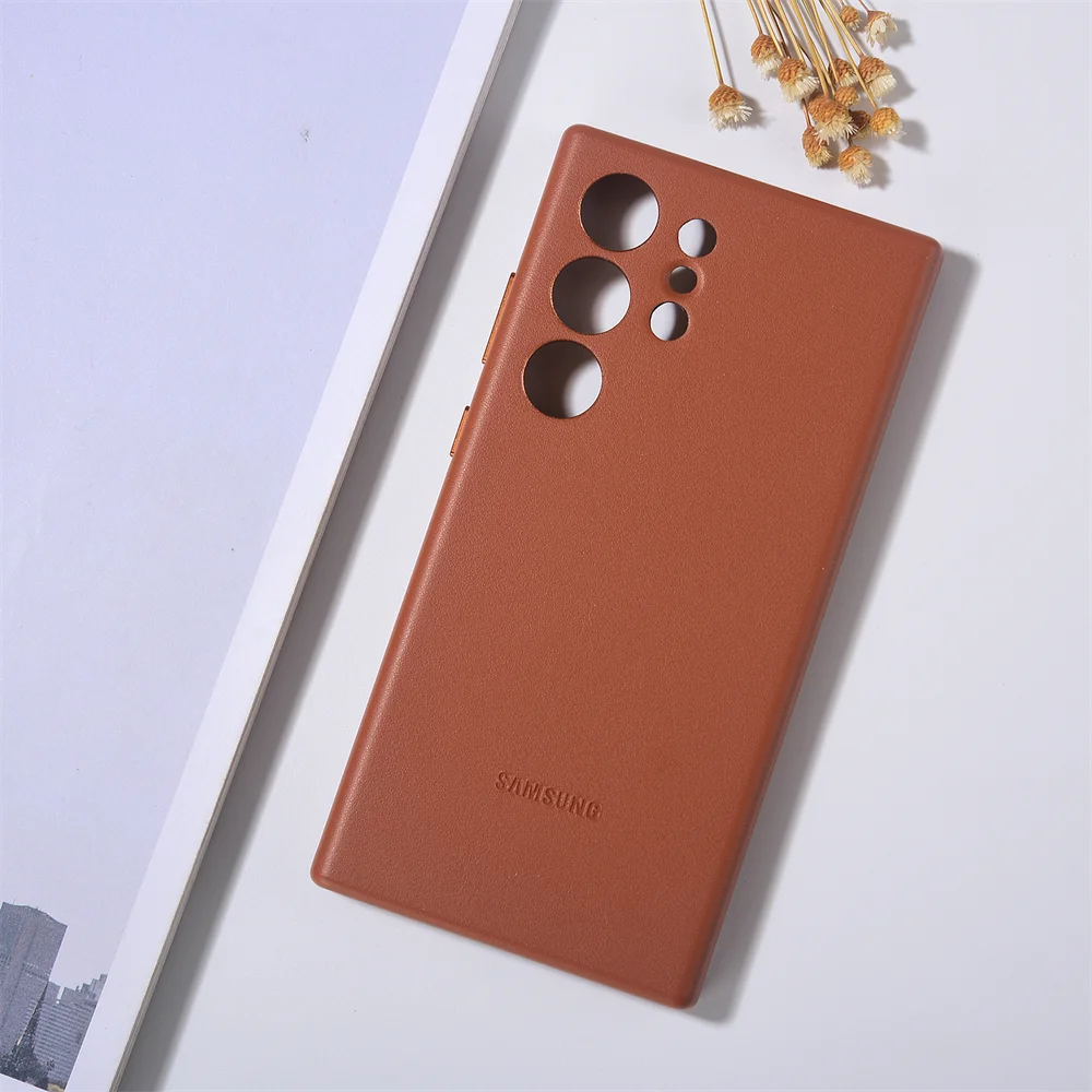 Premium Luxury Leather Shockproof Protective Case