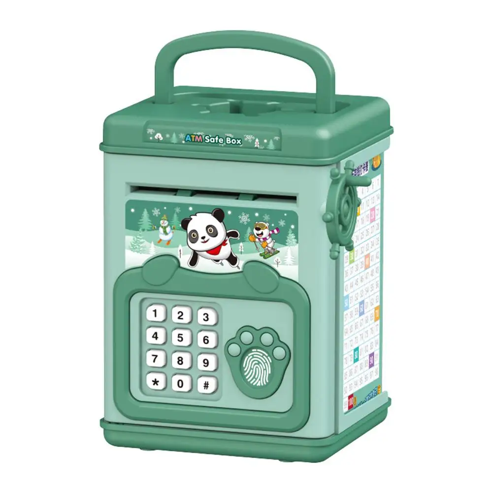 Children Money Boxes Music Coins Cash Saving Safe Box Mini Atm Machine Creative Toy Alcanc&iacute;As Para Ahorrar Money Box For Kids