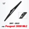 Wiper 12" Rear Wiper Blade For Peugeot 3008 Mk2 2017 - 2023 Windshield Windscreen Rear Window 1