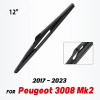 Wiper 12" Rear Wiper Blade For Peugeot 3008 Mk2 2017 - 2023 Windshield Windscreen Rear Window 1
