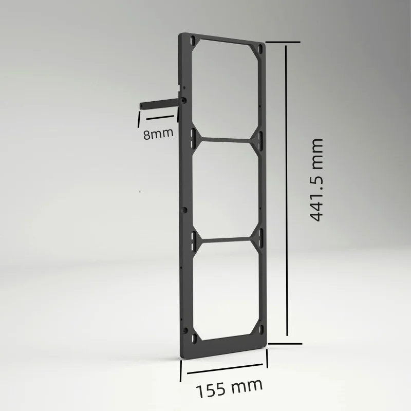 SOCOOLER PC Water Cooled Bracket Radiator Fan 420 Support Installation Stand Heat Sink Fixed Liquid Cooler Suitable For 140 Fan
