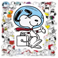 50pcs Dog Snoopy Graffiti Water Cup Luggage Laptop Handbook Waterproof Sticker 2