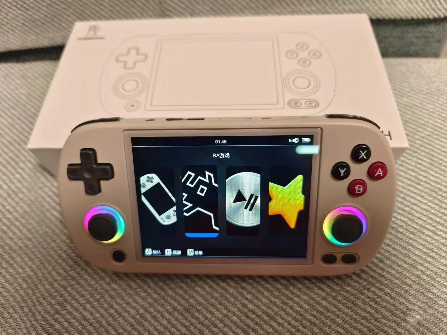 その他 anbenic.RG40XXH 🎮 ゲームオン: RG40XX H - RG35XX HとRG CUBEの完璧な融合を