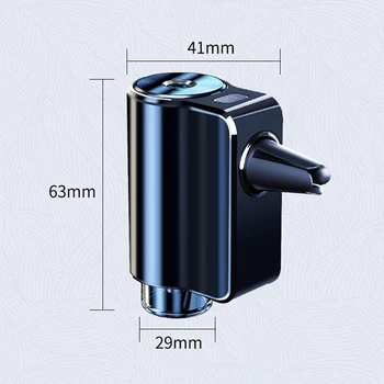 Smart Car Air Aromatherapy Diffuser Fragrance Car Air Fresheners With Three Adjustable Humidifier Essential Oil Diffuser 6