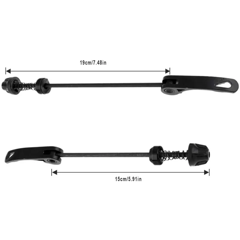 Novatec Brochette à Dégagement Rapide QR216F, Argenté | Bikeinn
