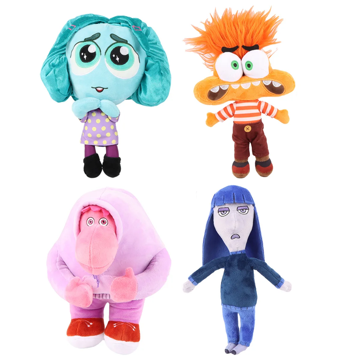 

Disney Inside Out 2 Plush Series Anxiety Embarrassment Envy Ennui Toys Plushie Stuffed Dolls Plush Cute Toy Decoration Kids Gift