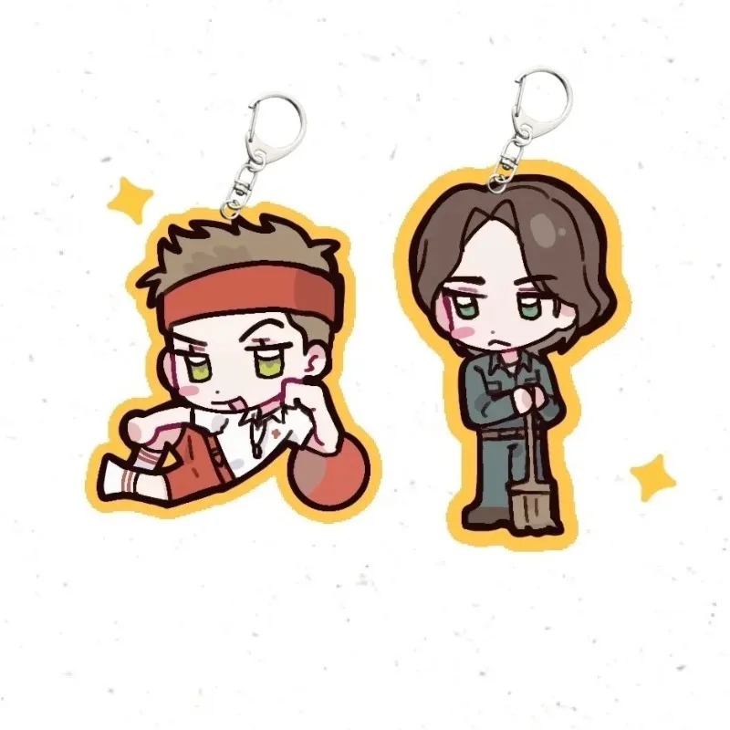 Portachiavi Anime Supernatural Versione Q, Ciondolo per Borsa in Acrilico Kawaii, Accessori Ornamentali, Regalo Accattivante - immagine 6