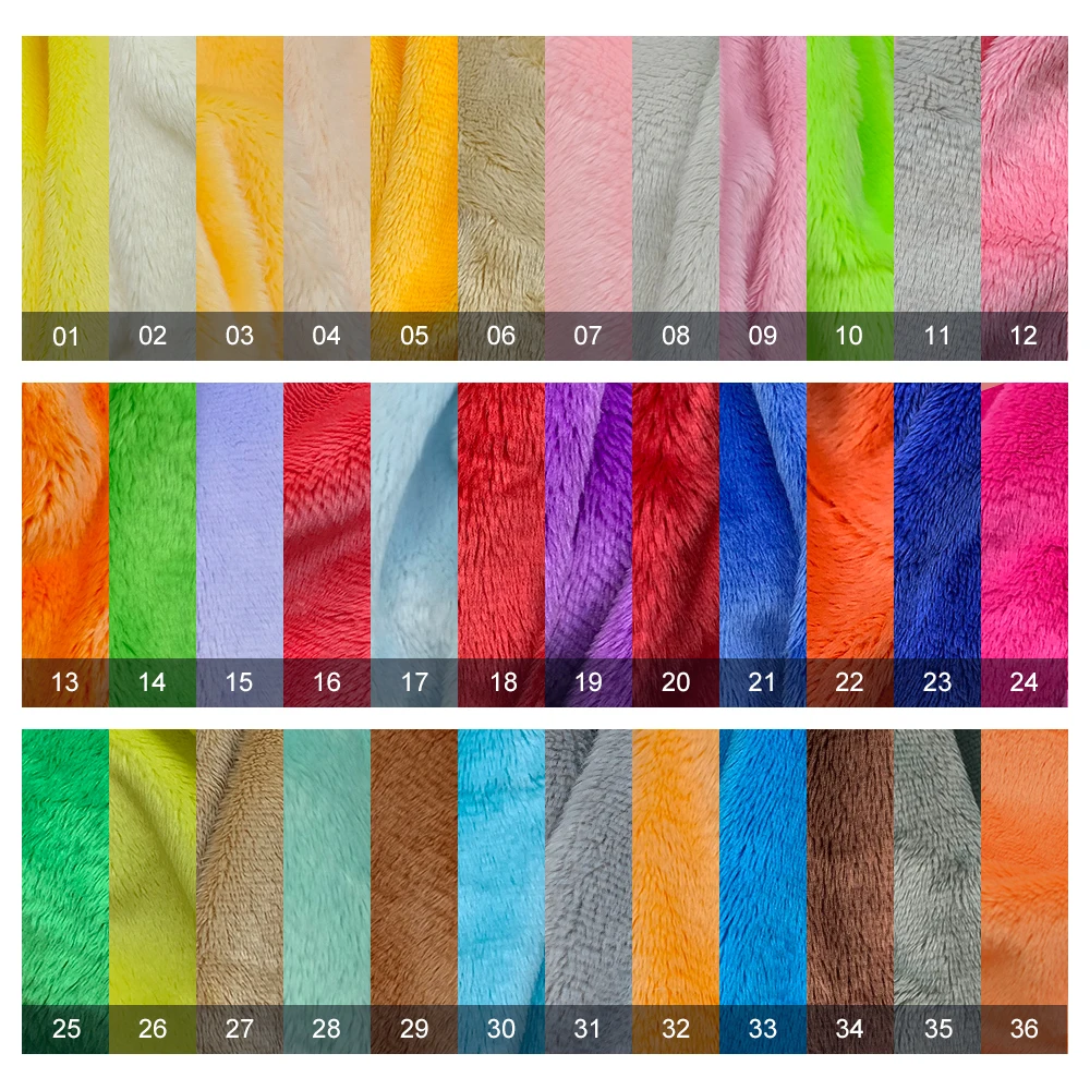 20cm15cm Cotton doll material diy kit tutorial Hand-made Material Package Free Tutorial 5mm Hair Cloth (150Colors Optional)