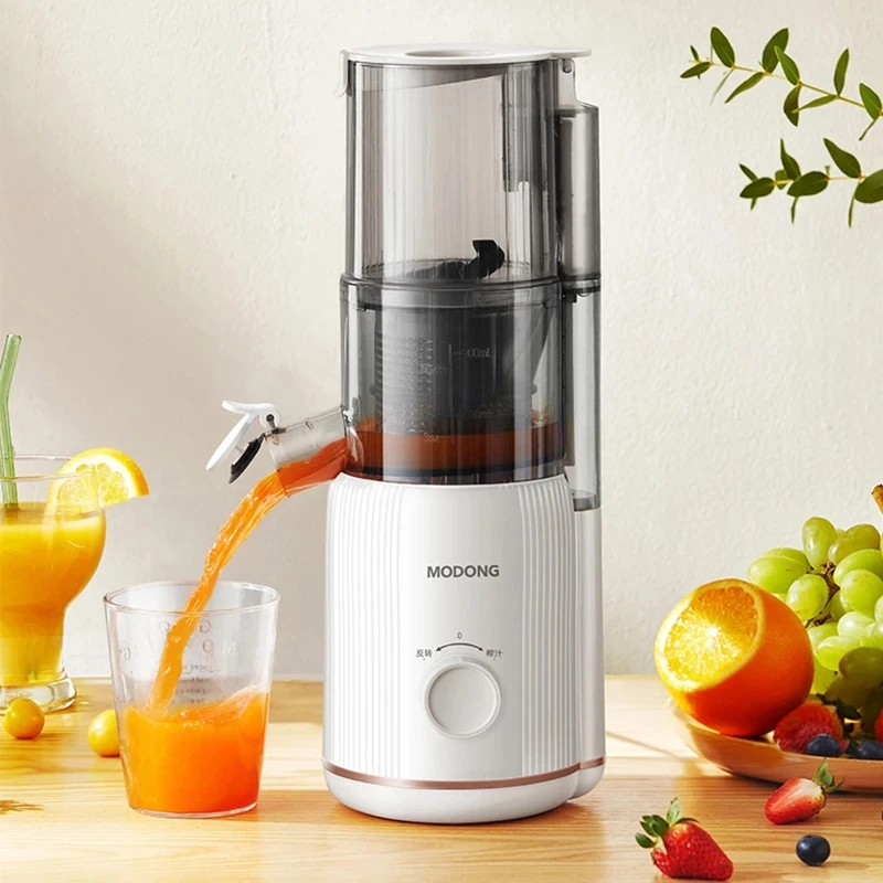 

Household Original juice Juicer Large Caliber Slow Juicer Fruit Vegetable Screw Cold Press Extractor Automatic Squeezer Juicer