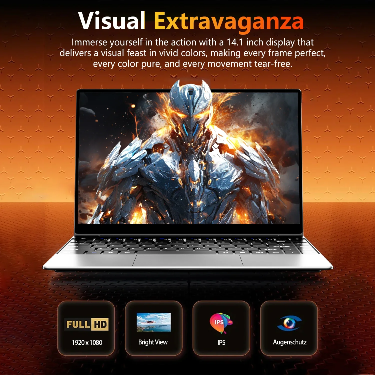 LENO 울트라 슬림 14.1인치 노트북 인텔 N3700 16GB 1TB 2TB 게이밍 컴퓨터 PC 윈도우11 게이머용 사무용 울트라 슬림 노트북 1920*1080