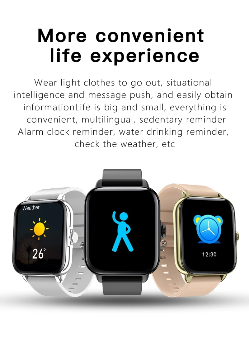 Smart Watch A5 Men Blue Tooth Call Smartwatch AI Voice 1.9 inch Screen GPS Track Music Control Heartrate Sport Fitness Bracelet