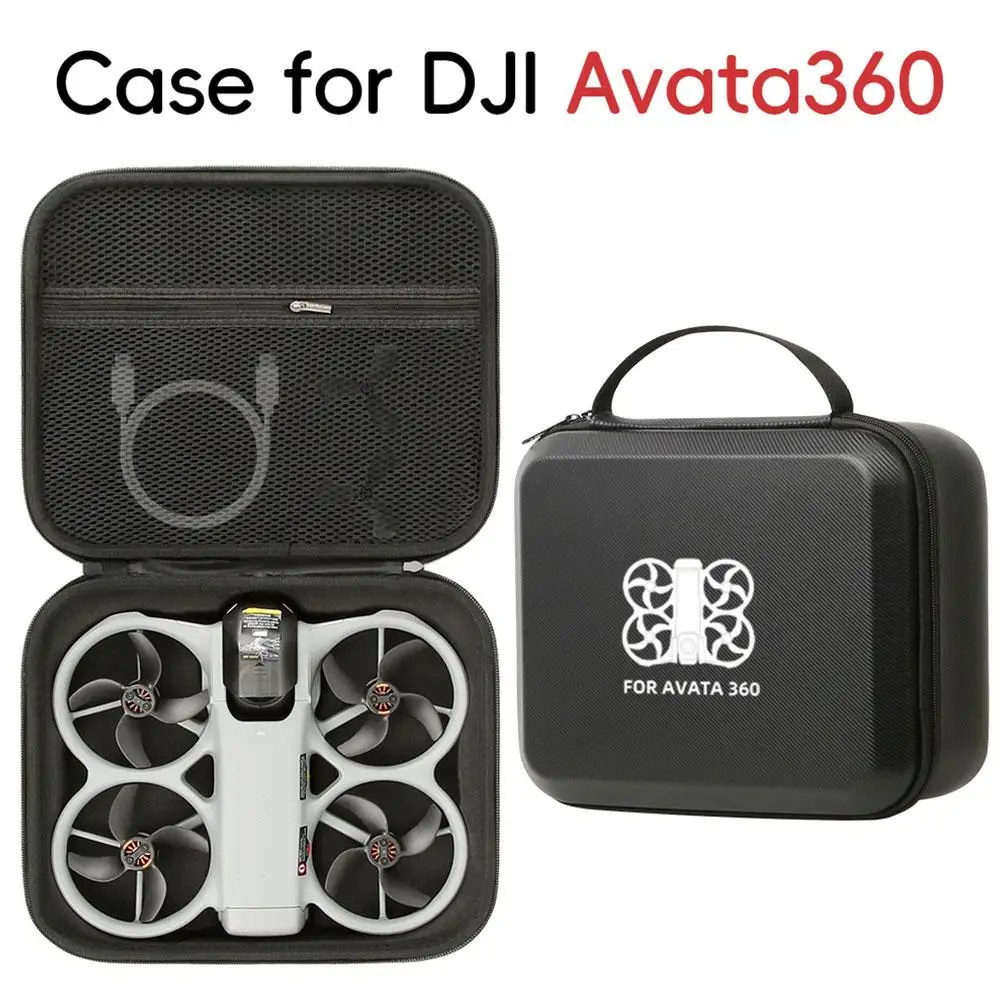 Dji Avata 360 충격 방지 운반 케이스 용 미니 휴대용 보관 가방 전문 드론 액세서리 용 보호 핸드백