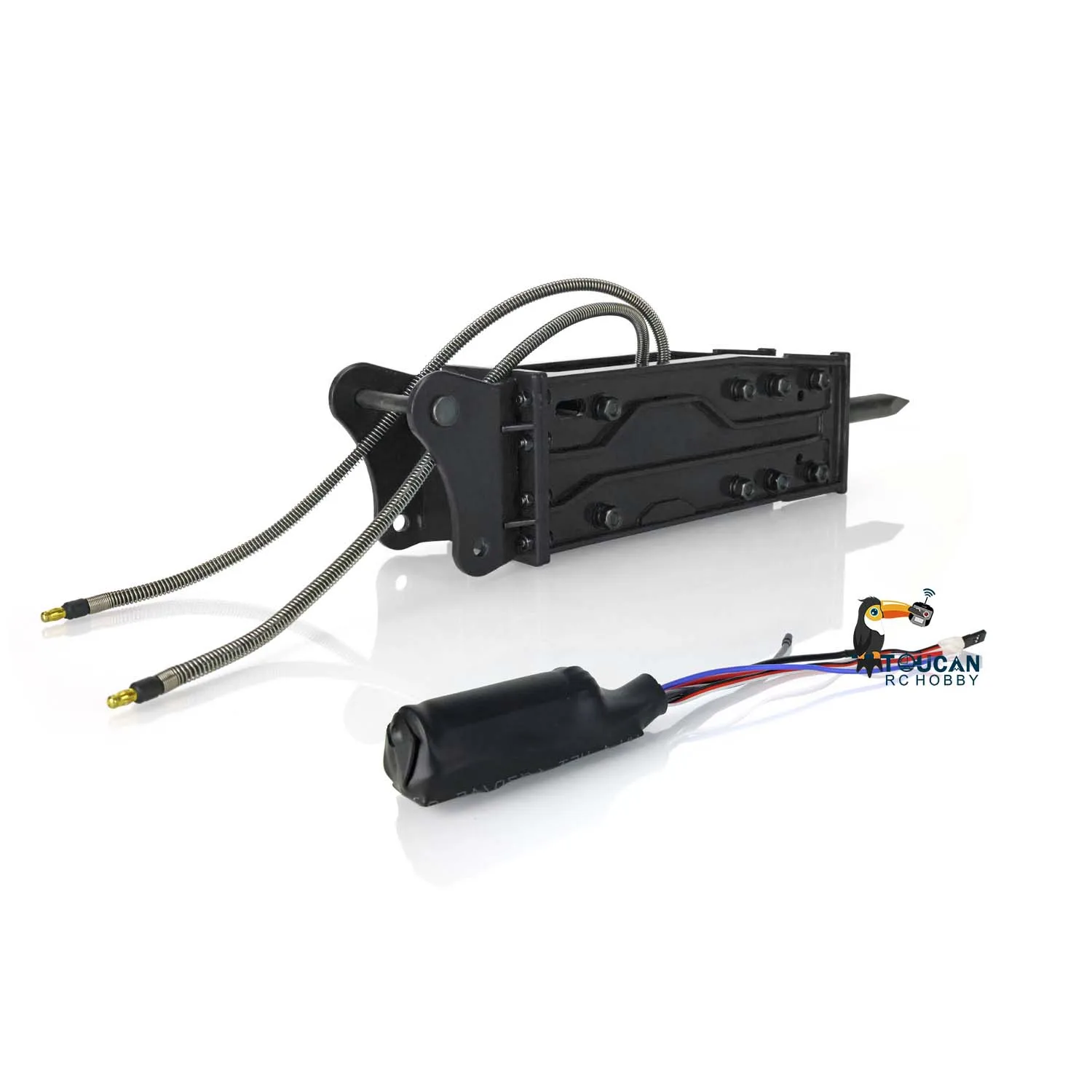 

Запчасти, дробилка с головкой молотка для игрушек Lesu 1/14 374F, гидравлическая радиоуправляемая модель экскаватора, детали для рукоделия