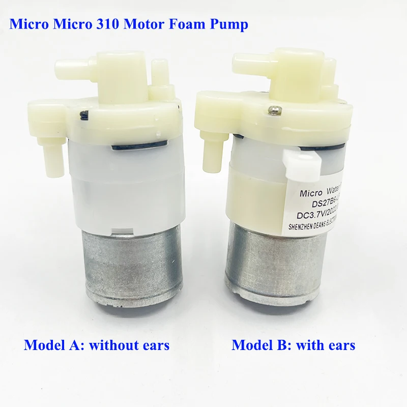1PC DC 3 V-3.7 V 320 มอเตอร์ปั๊มโฟม Induction Liquid Booster ขนาดเล็กสบู่ฟองปั๊มกระบอกวัสดุสําหรับ Hand Sanitizer เครื่อง 1