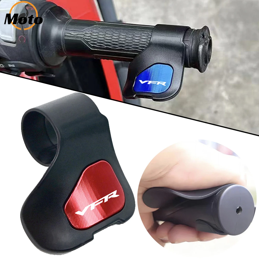 Motorrad Gaspedalverstärker Für Honda VFR - CNC Aluminium (Schwarz/Rot/Blau/Titan/Gelb)