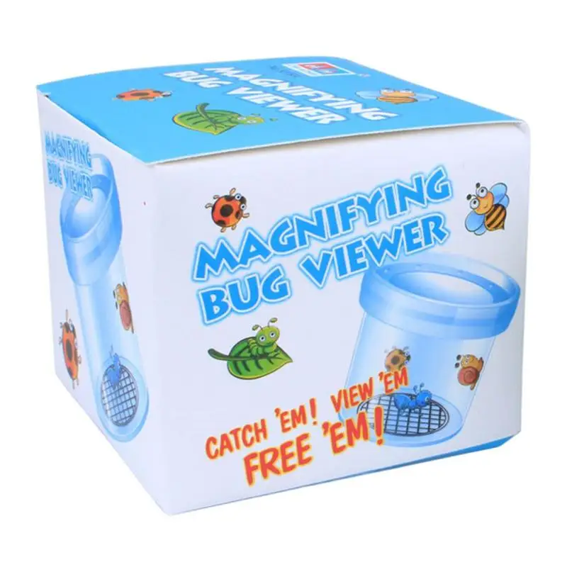 Insect Observation Magnifier Box Cup Nature Exploration Experiment Educational Toys for Kids Children Birthday Christmas Gift 5