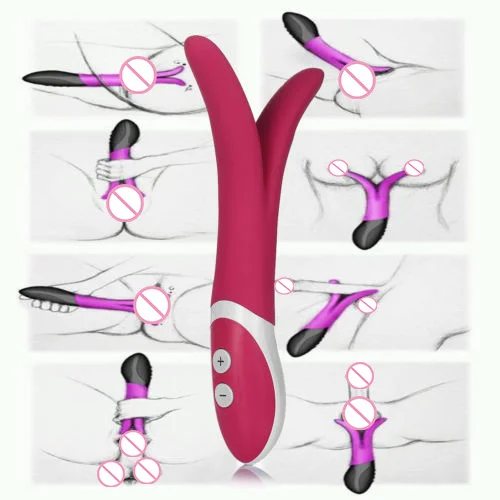 Wasserdichter Rabbit Vibrator G-Punkt Massager Multispeed Sexspielzeug für Erwachsene Silikon Doppelmotoren für Frauen Paar Mast_voghion.com
