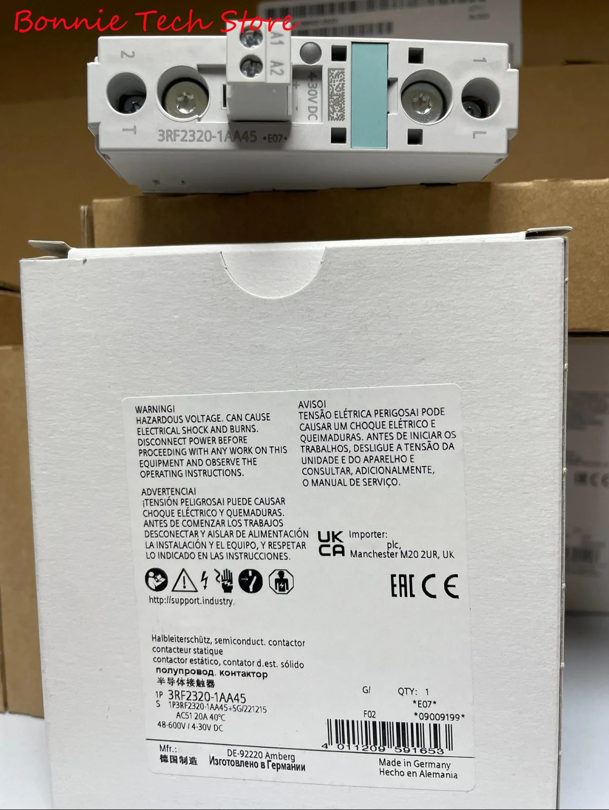 

3RF2320-1AA45 для Siemens твердотельный контактор