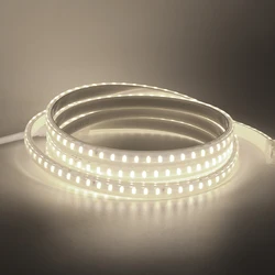 Waterproof High - Brightness Flexible LED Strip Lights with EU Power Plug - 15m (Natural White)