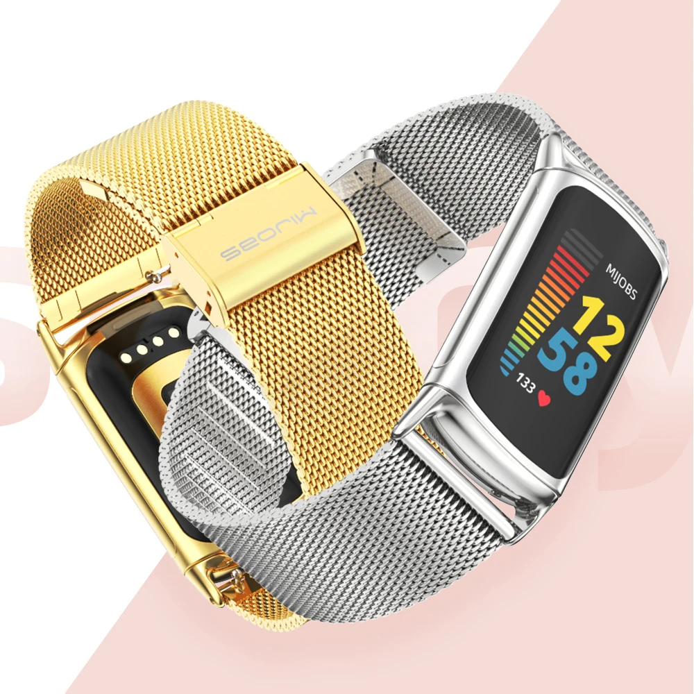 Metal Watchband Bracelet Strap - Premium Smart Band Accessory